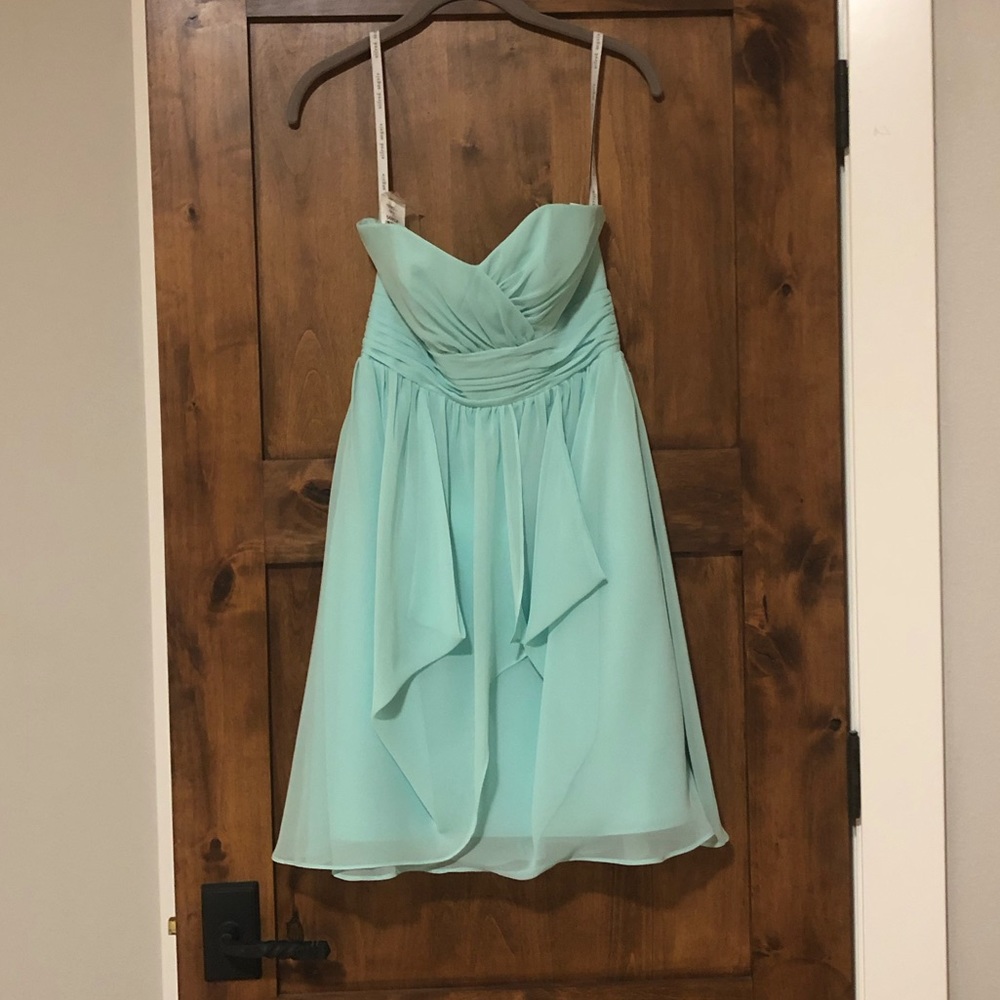 Alfred Angelo teal dress
